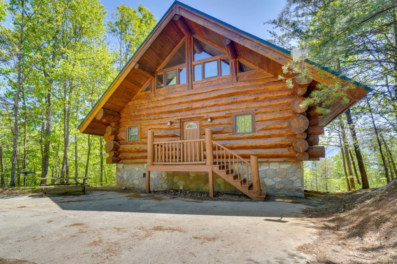 Smoky Mountain Vacation Rental Cabin With Hot Tub! Гатлинбург Экстерьер фото